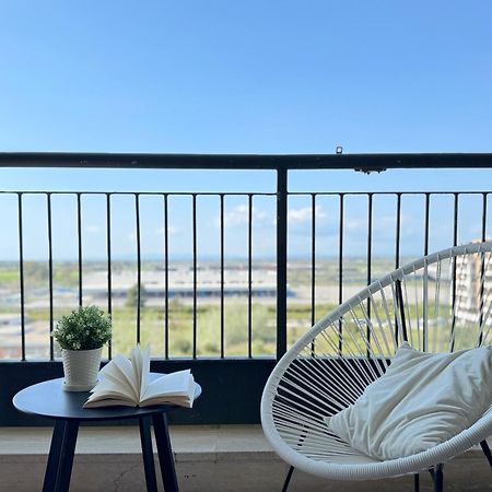 Sunset Escape Apartment - Panoramic Terrace Fiumicino Luaran gambar